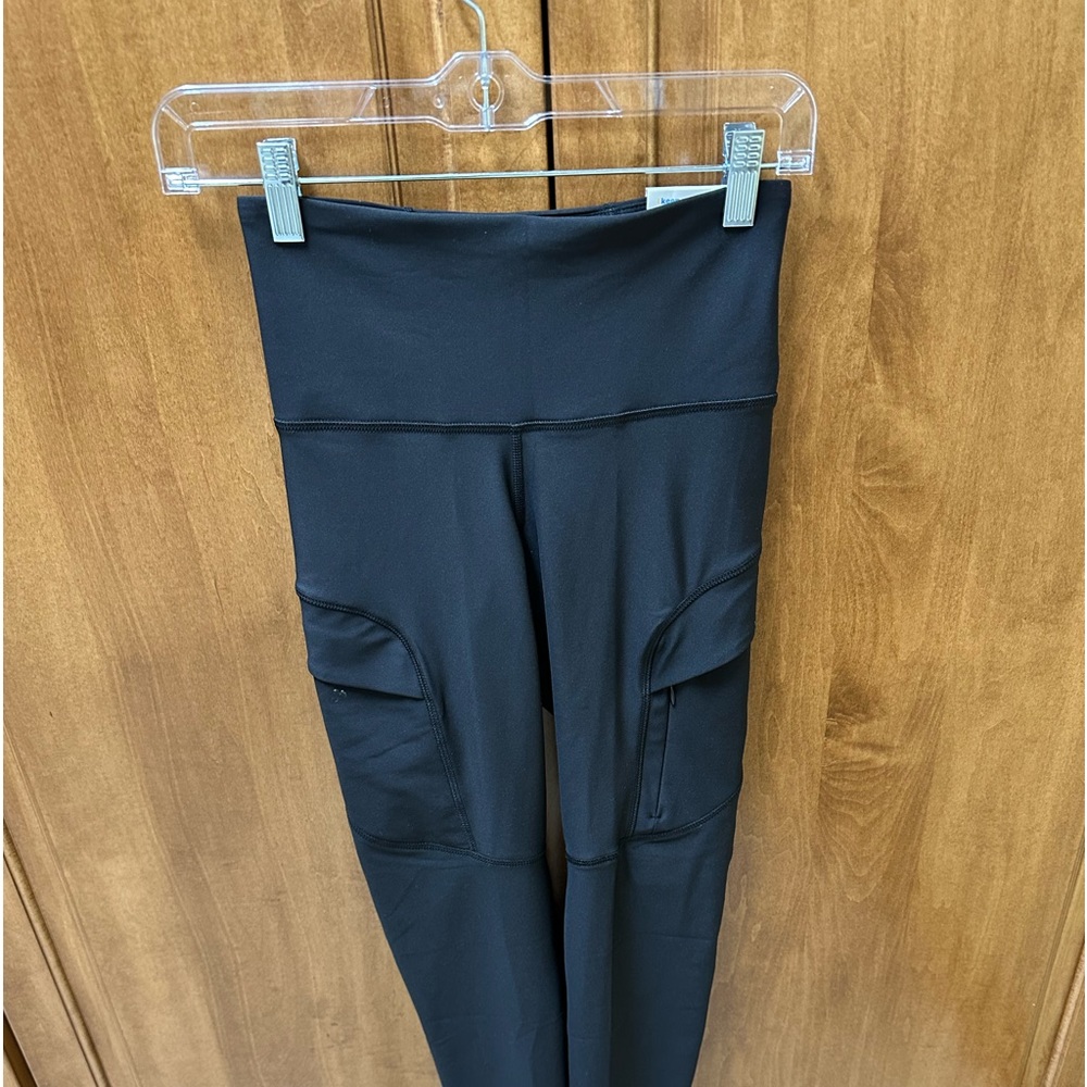 Black high rise 7/8 ankle leggings